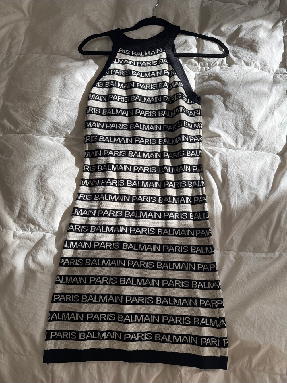 Balmain stripped Dress